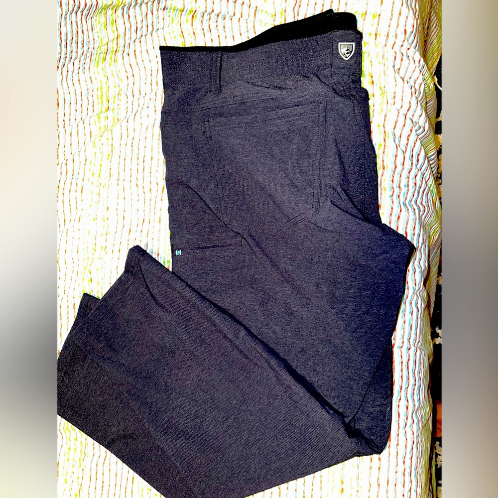 Mens 38x30 KUHL DECEPTR PANTS, new, amazing stretch, retail $150, stash pocket
